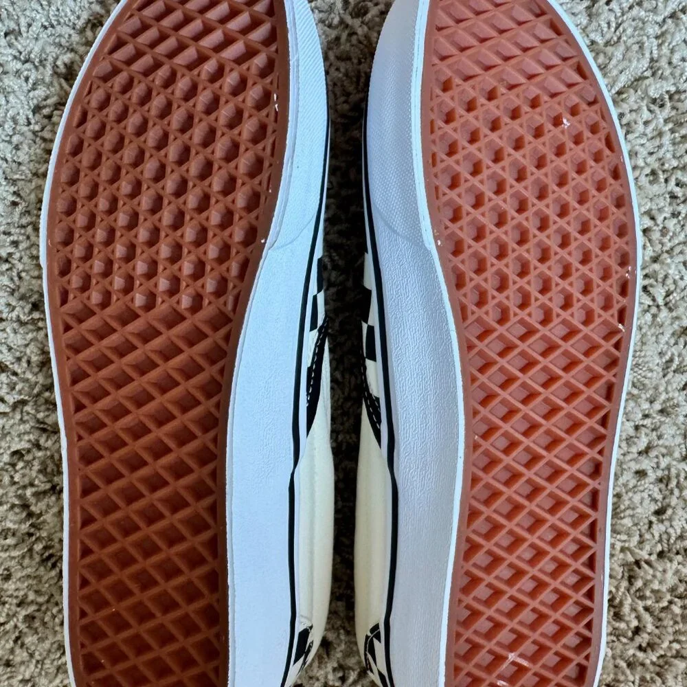 Vans Classic Slip-On Checkerboard Wide Shoe. Womens 10.5, Mens 9 NWT. - Picture 6 of 6